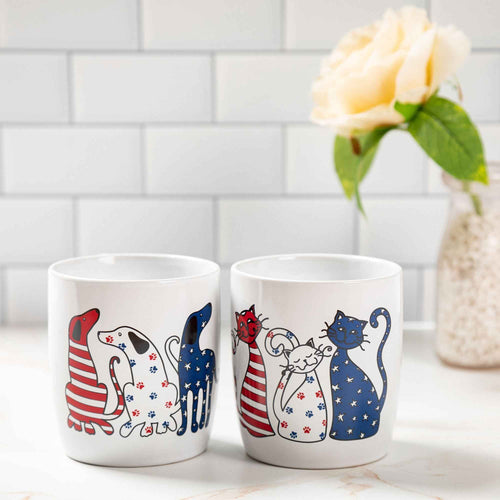 Festival Pets Patriotic Mug - Happy Paws Pet Supply